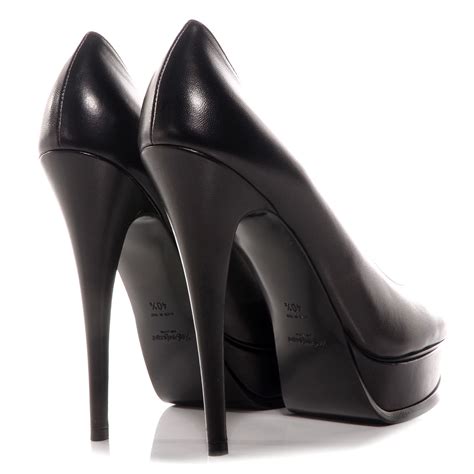 saint laurent heels platform